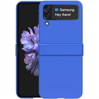 IMAK Samsung Galaxy Z Flip4 5G JS-3 -sarjan putoamisen estävälle värikkäälle taitettavalle puhelinkotelolle Sileä kosketus matkapuhelimen suojaava kova takakansi