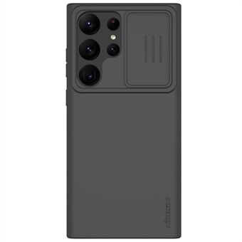 NILLKIN Samsung Galaxy S23 Ultra Magnetic Cover PC:lle + silikonikamerakannen puhelinkotelo, yhteensopiva MagSafen kanssa - musta