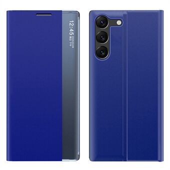Samsung Galaxy S23:lle sivunäkymä, puhelintelineen Stand Magneettinen adsorptio PU-nahkainen iskunkestävä kansi