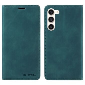 BETOPNICE 003 puhelimen suojakuori Samsung Galaxy S23:lle RFID estävä lompakko Nahkainen Stand iskunkestävä kotelo