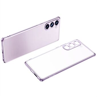 SULADA Nature Series TPU-kuori Samsung Galaxy S23+:lle Galvanoitu mattapintainen matkapuhelimen kuori