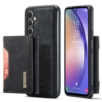 DG.MING M2 Series Samsung Galaxy A54 5G PU Nahkapäällysteinen PC+TPU-puhelinkotelo Irrotettava lompakko Takana jalustan suojus