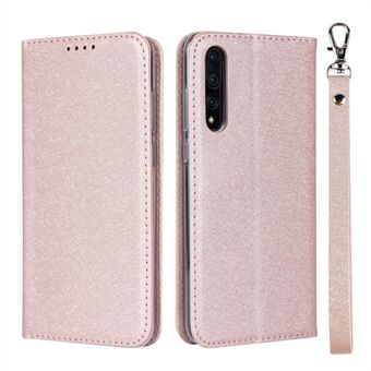 Silk Skin Skin Leather Wallet Stand -suojakotelo Huawei P20 Pro -puhelimelle