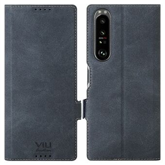 VILI KR2 -sarjan nahkainen matkapuhelinkotelon kuori korttitelineellä Sony Xperia 1 III 5G:lle