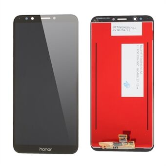 OEM -näytön ja digitoijan osan vaihto Huawei Honor 7C:lle - musta