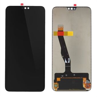 LCD-näytön ja digitoijan kokoonpanon korjausosa (ilman logoa) Huawei Honor 8X/View 10 Lite -puhelimelle - musta