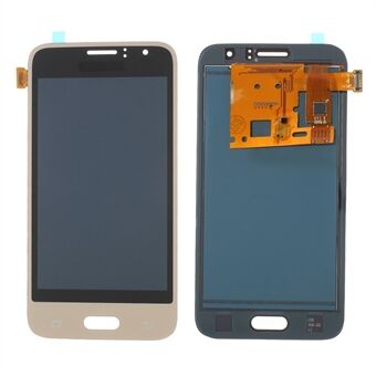 LCD Screen and Digitizer Assembly Part with Screen Brightness IC for Samsung Galaxy J1 (2016) J120 (with Adhesive Sticker)