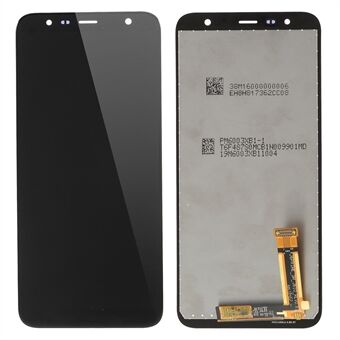 OEM LCD-näytön ja digitoijan vaihto-osa (ilman logoa) Samsung Galaxy J4 + / J6 + - musta