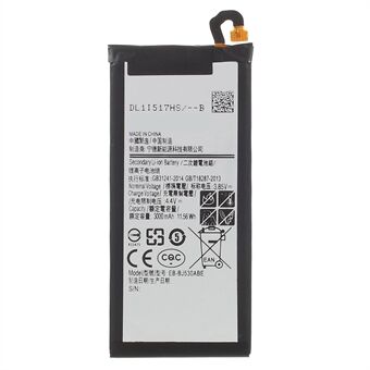 For Samsung Galaxy J5 (2017) 3.85V 3000mAh Li-Polymer Battery Replacement Part (Encode: EB-BH530ABE) (without Logo)