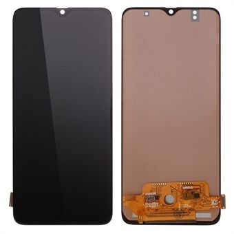LCD-näyttö ja digitoijakokoonpano (TFT-versio) (ilman logoa) - Samsung Galaxy A70 A705 SM-A705F - musta