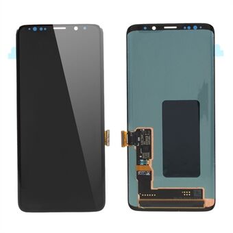LCD-näytön ja digitoijan kokoonpanon varaosa Samsung Galaxy S9+ G965:lle (ei- OEM -näytönlasilinssi, OEM -muut osat) - musta