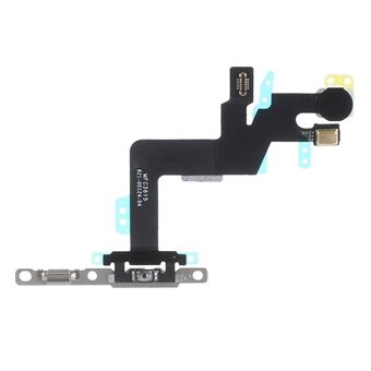 OEM -virtakytkinpainikkeen Flex-kaapeli metallilevyllä iPhone 6s Plus 5,5 tuumalle