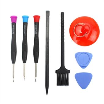 JF-S08 8-in-1 ruuvimeisseli Pry Disassemble Tool Kit iPhone Samsung