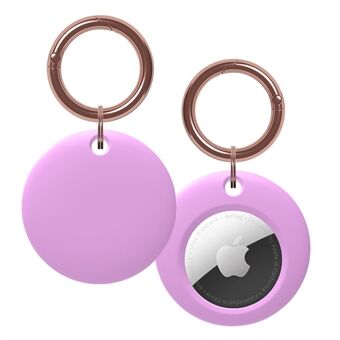 Pyöreä, katoamista estävä silikoninen suojakotelo Apple AirTag Bluetooth Locatorille
