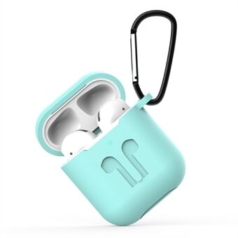 Mini Fashion Logo -kovera pudotuksenkestävä silikonikotelo ja sulkurengas Apple AirPod -laitteille, joissa on latauskotelo (2016) / latauskotelo (2019)