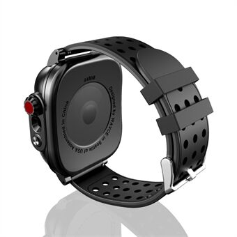 Vedenpitävä kotelo + hengittävä urheilullinen silikonihihna Apple Watch Series 5/4 44mm: lle