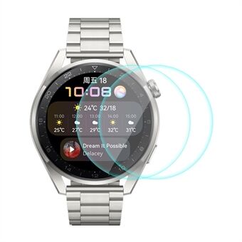 ENKAY 2kpl / Pack for Huawei Watch 3 Pro 48mm 0.2mm 9H 2.15D Arc Edge karkaistu lasi näytönsuojakalvot