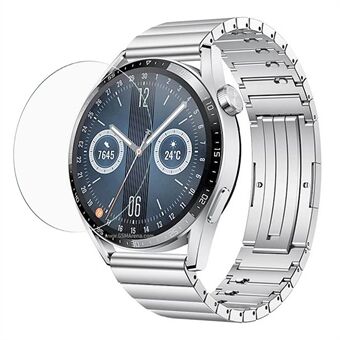 0,3 mm Arc Edge vedenpitävä räjähdyssuoja Erittäin ohut karkaistu lasi kellon näytönsuoja Huawei Watch GT 3:lle 46 mm