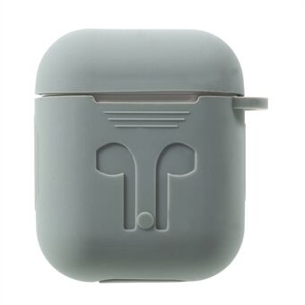 Silikonisuojattu, iskunkestävä kannen pidike, jossa on iskunkestävä köysi Apple AirPod -laitteille, joissa on latauskotelo (2016)