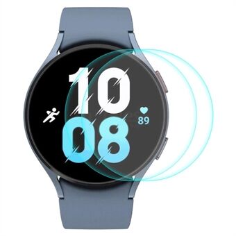 ENKAY HAT- Prince 2kpl / setti Pyöreä kellon näytönsuoja Samsung Galaxy Watch5 40mm, korkea alumiini-silikonilasi Scratch täysliima itsekorjautuva naarmuuntumaton kalvo