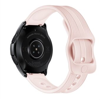 20 mm: n raidallinen silikoni- Smart ranneke Samsung Galaxy Watch 42 mm: lle