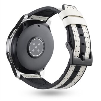 22 mm: n hiilikuitupinnoitettu silikonikellohihna Huawei Watch GT2 / Galaxy Watch 46mm: lle jne.