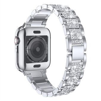 Alumiiniseoskellonahka tarvikkeet tekojalokivi Apple Watch Series 6 SE 5 4 40mm / Series 3/2/1 38mm