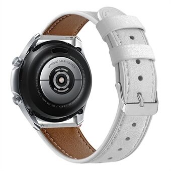 20 mm aitoa nahkaa korvaava kellohihna Samsung Galaxy Watch3 41 mm: lle jne.