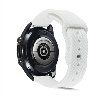 Yksivärinen silikonipunosrakenne Smart kellohihnan korvaava rannehihna 22 mm Huawei Watch GT2 Pro/ Amazfit GTR 2 -kellolle
