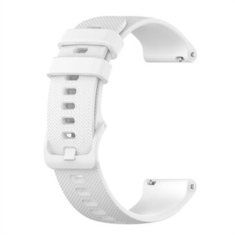 22mm Universal Grid Texture Silikoni kellon ranneke Vaihtohihna Huawei Watch 3/3 Pro / Samsung Amazfit Watch jne.