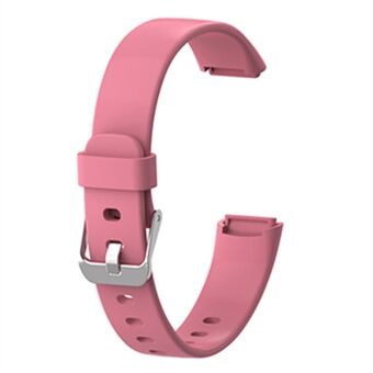 Pehmeä silikoni, yksivärinen kellon rannehihnan vaihto Fitbit Luxelle, koko: S
