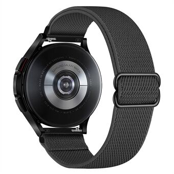 22 mm:n säädettävä punottu solosilmukkaranneke Kangas Nylon joustava vyöranneke Samsung Galaxy Watchille 46mm / Gear S3 Classic / Gear S3 Frontier / Huawei Watch GT / Amazfit GTR 47mm
