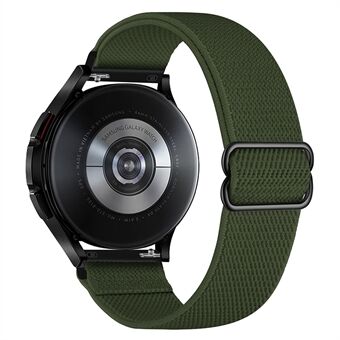 22 mm:n säädettävä punottu solosilmukkaranneke Kangas Nylon elastinen vyöranneke Samsung Galaxy Watchille 46mm / Gear S3 Classic / Gear S3 Frontier / Huawei Watch GT / Amazfit GTR 47mm