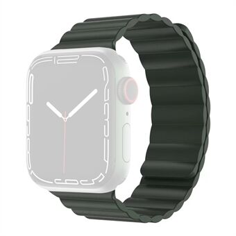 MUTURAL Modi -sarjan säädettävät silikonirannekkeet Hienpitävä magneettinen kelloranneke Apple Watch Series 7 45mm / 6/5/4 / SE 44mm / 3/2/1 42mm