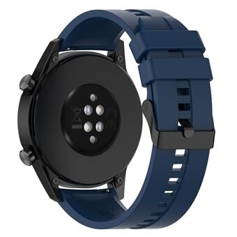 20 mm:n silikonisäädettävä Steel terässolki rannehihna Huawei Watch GT Runner / Watch GT3 42 mm