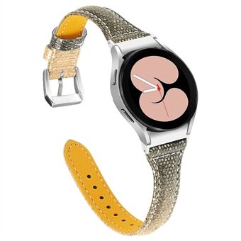 Samsung Galaxy Watch4 Active 40mm / 44mm / Watch4 Classic 42mm / 46mm Gradient Color kellon hihna lehmännahkainen säädettävä ranneke