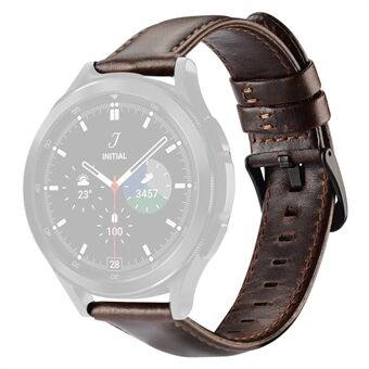 DUX DUCIS Samsung Galaxy Watch3 45mm / Huawei Watch GT 3 46mm / GT 3 Pro 46mm ruostumaton Steel + nahkaranneke 22mm vaihtoranneke