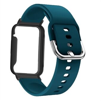 Joustava silikoniranneke Xiaomi Mi Band 7 Pro Smart Watchin vaihtohihnalle kellon kotelon suojuksella