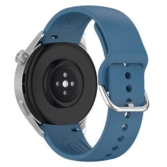 22 mm kaaren muotoinen kelloranneke Xiaomi Watch S2 / S1 / S1 Pro, säädettävä silikoniranneke metallisoljella