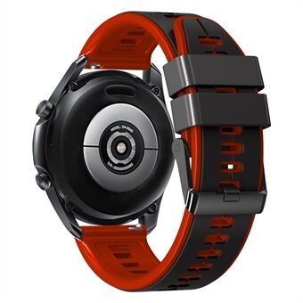 Huawei Watch Buds / GT 3 SE / GT 3 Pro 46mm Dual Color Kellon ranneke 22mm Silikoni kellon ranneke