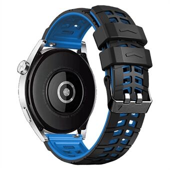 Huawei Watch 4/4 Pro / Watch 3/3 Pro silikonikellon ranneke 22mm teksturoitu kellon ranneke kaksoissoljella