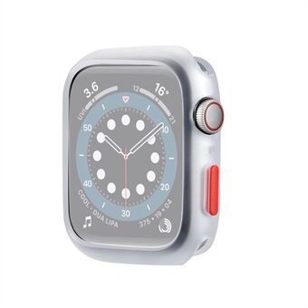 Candy väri pehmeä silikoni Smart Frame Case for Apple Watch Series SE / 6/5/4 44mm