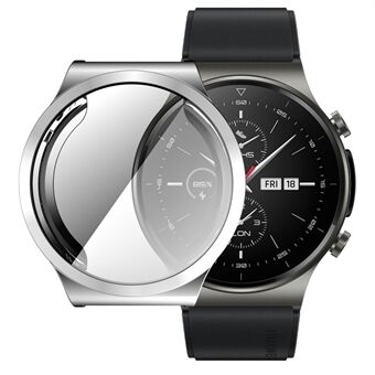 Täyskansiinen galvanoitu TPU-suojakotelo Huawei Watch GT 2 Pro EKG -älykellolle