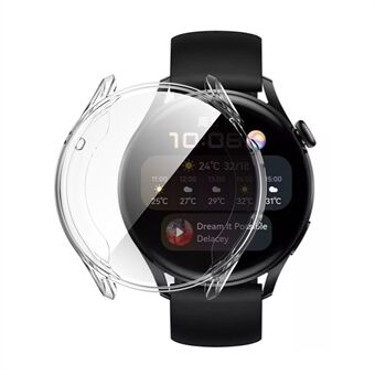 ENKAY läpinäkyvä TPU Smart Watch -kuori Huawei Watch 3:lle 46mm - Läpinäkyvä