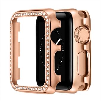 Tekojalokiviä suojaava alumiiniseoksesta valmistettu kellokotelon suojus Apple Watch Series 1/2/3 38mm