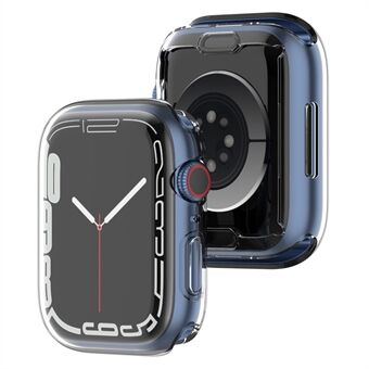 Galvanoitu TPU-kellon suojus, täydellinen suojakotelo Apple Watch Series 7:lle 41 mm
