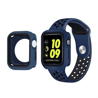 Kaksivärinen pudotusta estävä pehmeä TPU Smart Watch -kotelon suojakuori Apple Watch Series 7:lle 41mm