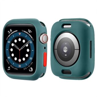 Candy Color Painikepäällysteinen Pehmeä TPU-suojaus Kellokotelo Apple Watch Series 7 41mm
