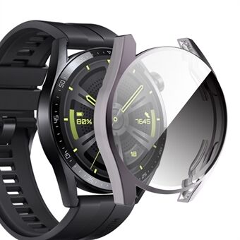 Täysi peittävä Pehmeä TPU iskunkestävä sähköpinnoitettu kellon suojakuori Huawei Watch GT 3:lle 46mm