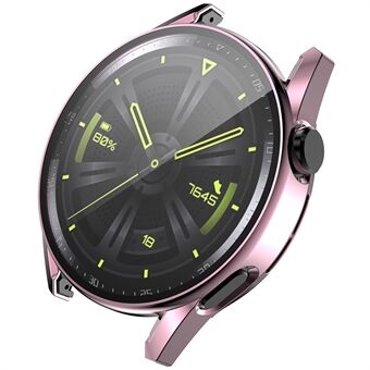 ENKAY for Huawei Watch GT 3 42mm 9H karkaistu lasi näytönsuoja Tarkka leikkaus Galvanoitu kova PC-kellon suojakuori